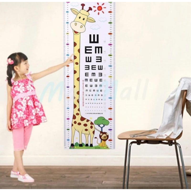 

Sticker tinggi badan anak