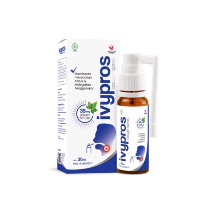 

IVYPROS Obat Batuk Mengatasi Batuk Berdahak Batuk menahun Tenggorokan sakit Melegakan Tenggorokan ampuh 30ml