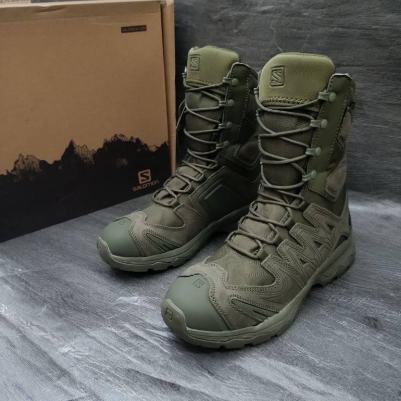 Sepatu BOOTS Salomon Hijau 8 Inc / Sepatu PDL Salomon Hijau / Sepatu Salomon Hijau