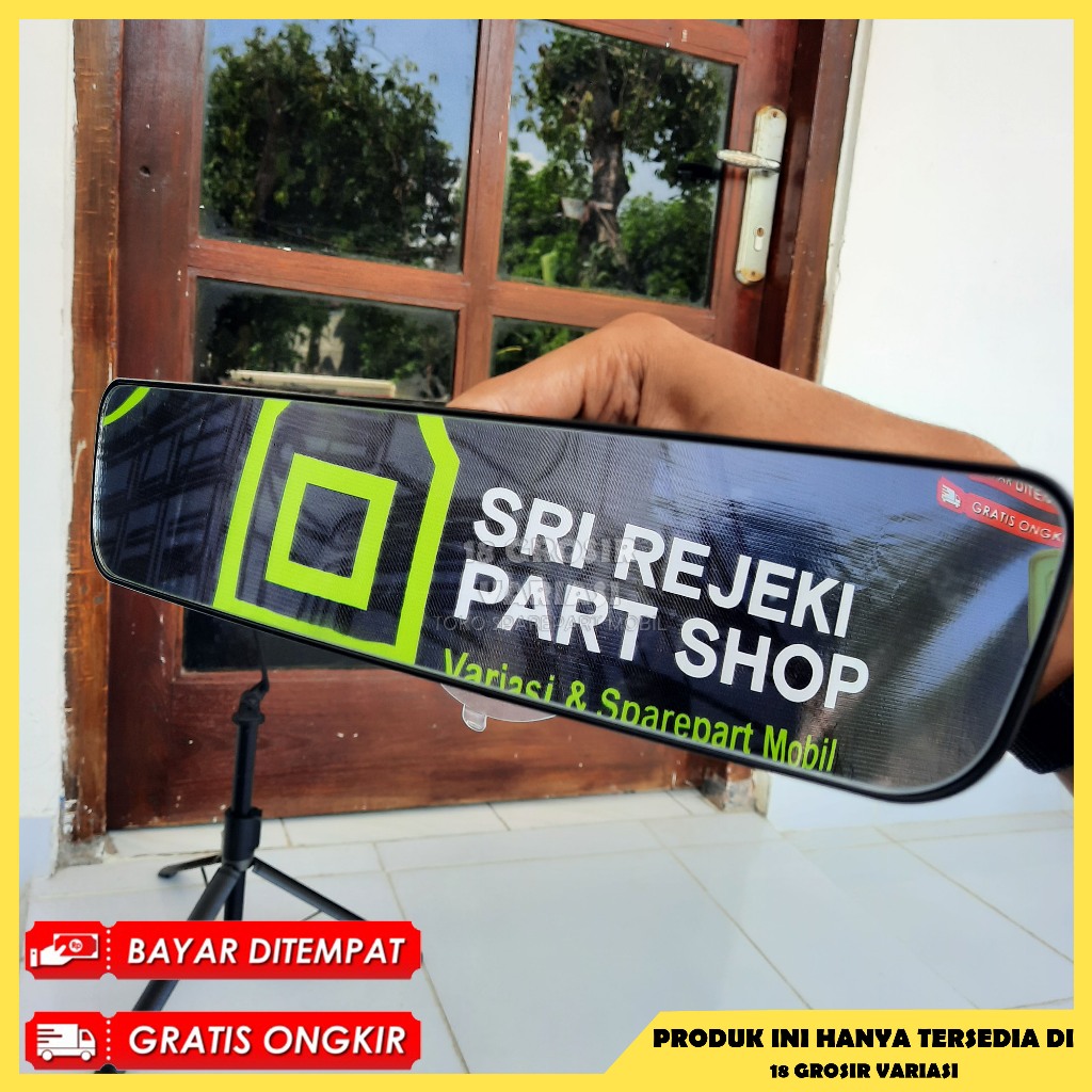 Spion Tengah Mobil Spion Mobil Universal Kaca Spion Tengah Mobil Spion Dalam Mobil 290MM Panoramic