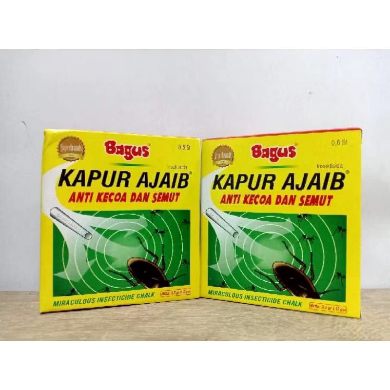 Kapur ajaib / bagi kapur ajaib pembasmi serangga