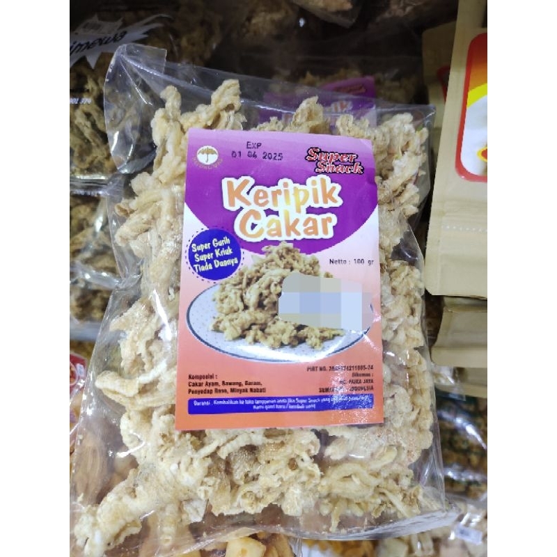 

KERIPIK CAKAR AYAM ASLI