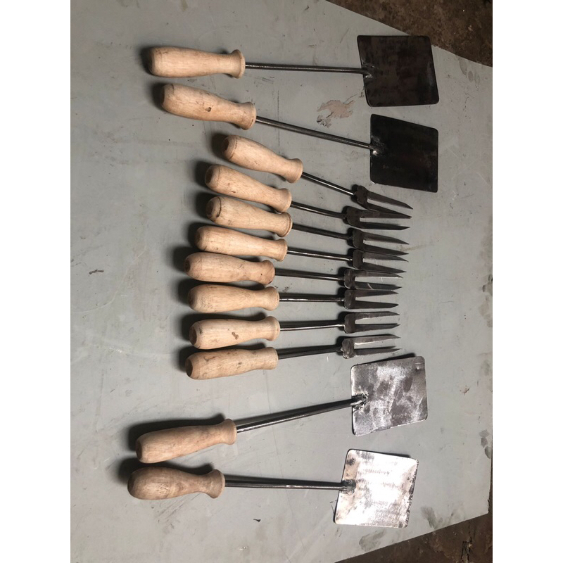 spatula martabak telor/susuk martabak telor/sutil/garpu martabak&roti