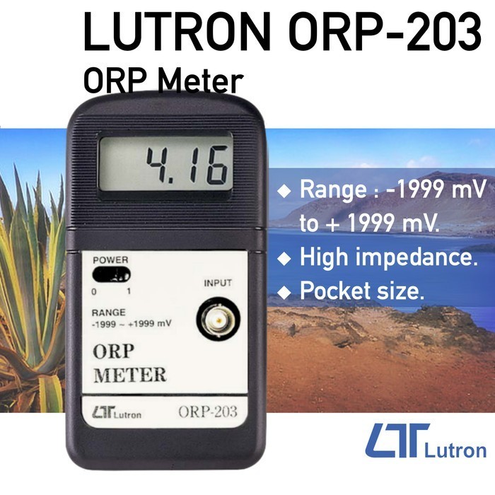 Lutron ORP-203 ORP Meter ORP-213 NI-214