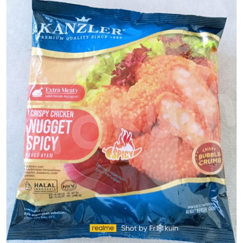 

Kanzler Nugget Crispy Spicy 450gr - Frozen Food Murah