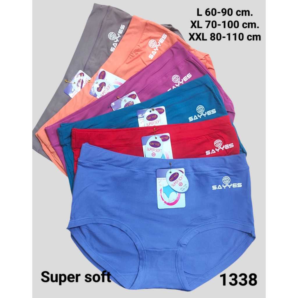 SETENGAH LUSIN CD Say Yes Celana Dalam ISI 6 PCS Celana Dalam Wanita SayYes Supersoft