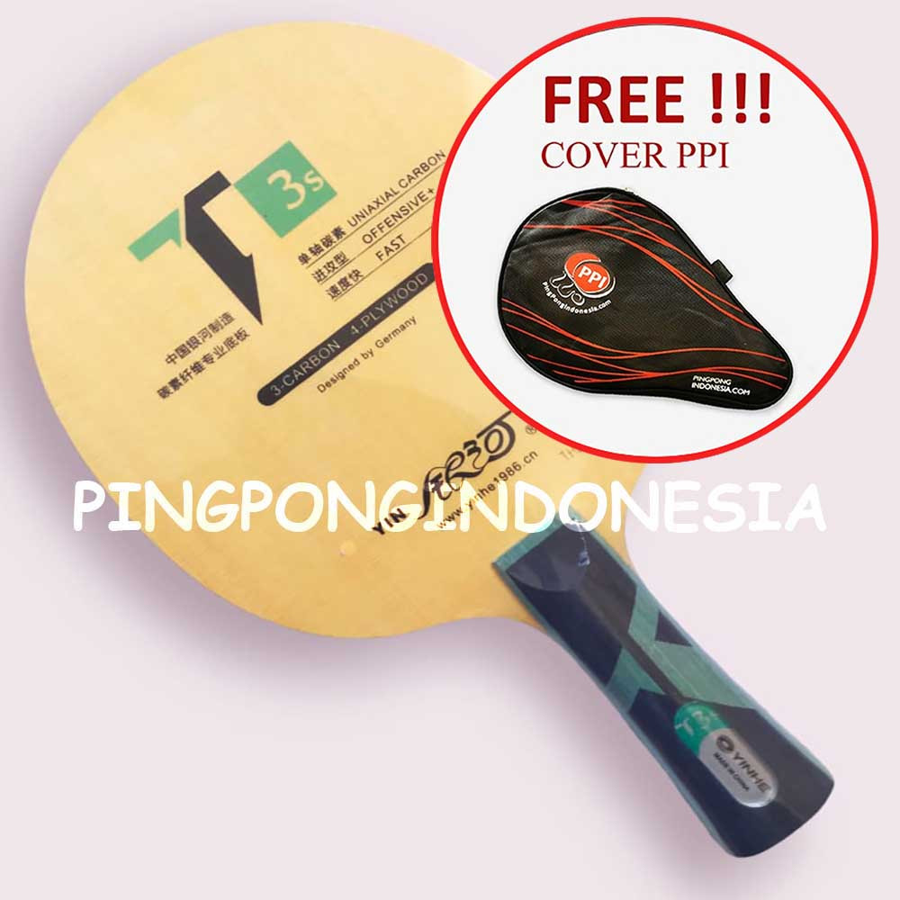 Yinhe T3s - Blade Pingpong Kayu Tenis Meja Bat Bet T3-s T-3s