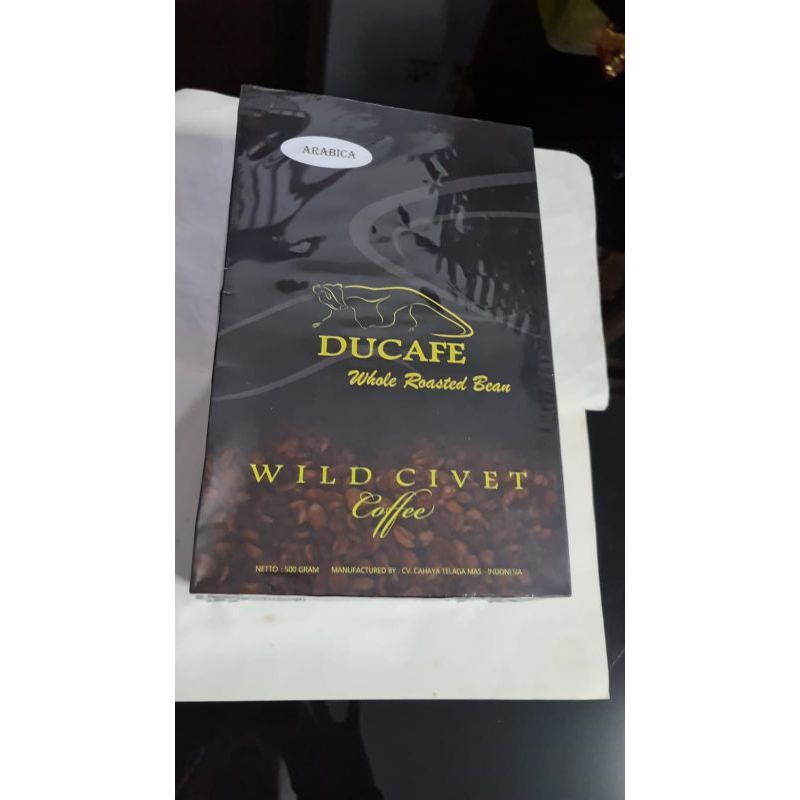 

Ducafe Kopi Luwak Liar Roasted Bean Arabika 500gr