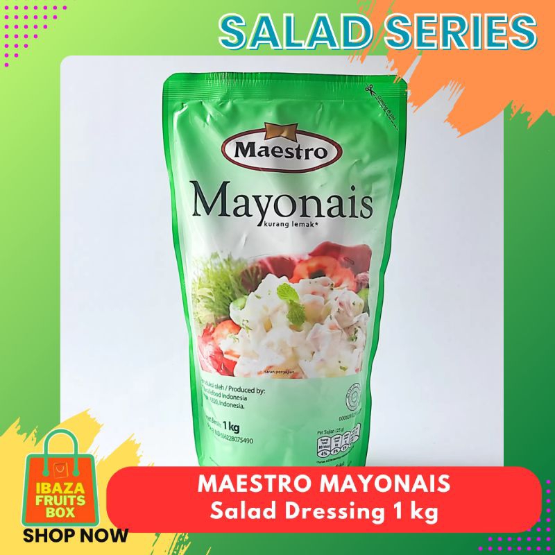 

Mayonaise Salad Dressing Maestro Mayonais 1kg