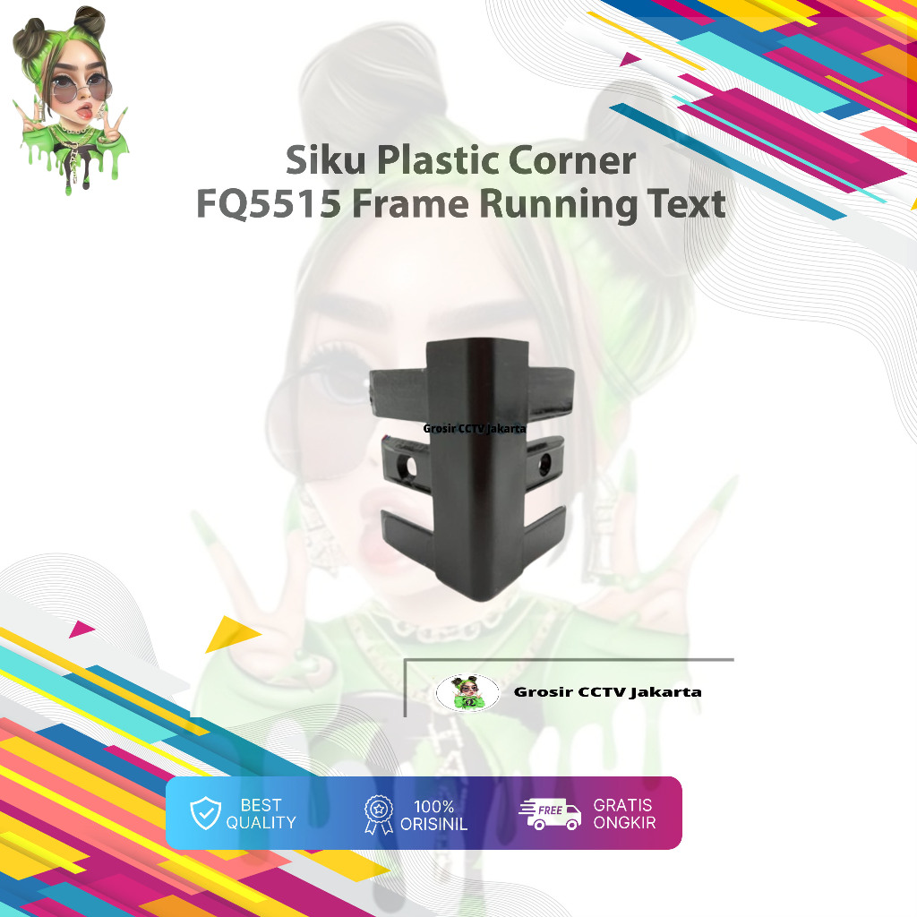 Siku Plastik Plastic Corner Frame Running Text FQ5515 FQ 5515