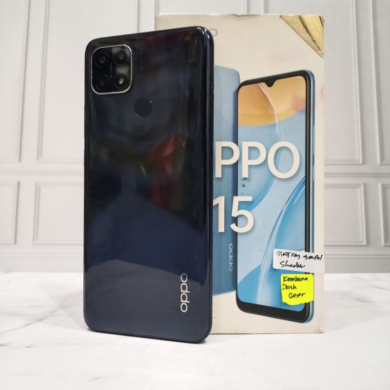 Oppo A15 3/32 GB Handphone Second Bekas - Langsung Cek Deskripsi