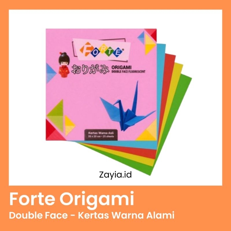 

Forte Origami Double Face Warna Bolak Balik Kertas Origami Kertas Lipat Kertas Kerajinan