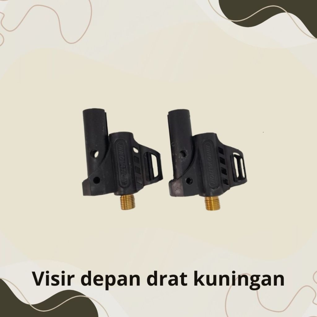 Drat kuningan visir depan