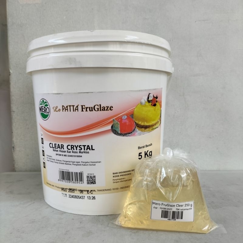 

Mero Lee Patta FruGlaze Clear rasa Markisa 250 g