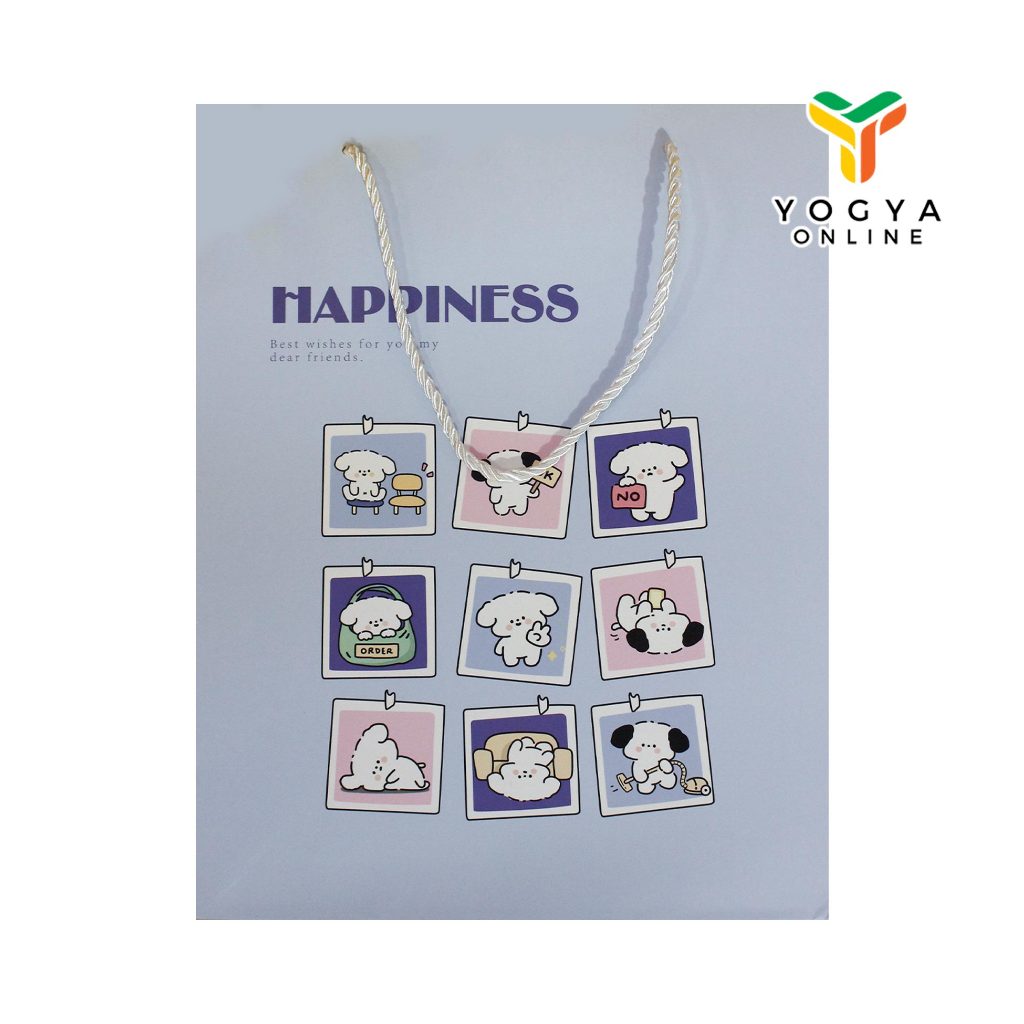 

Lkm Paper Bag Ukuran L Motif Happiness