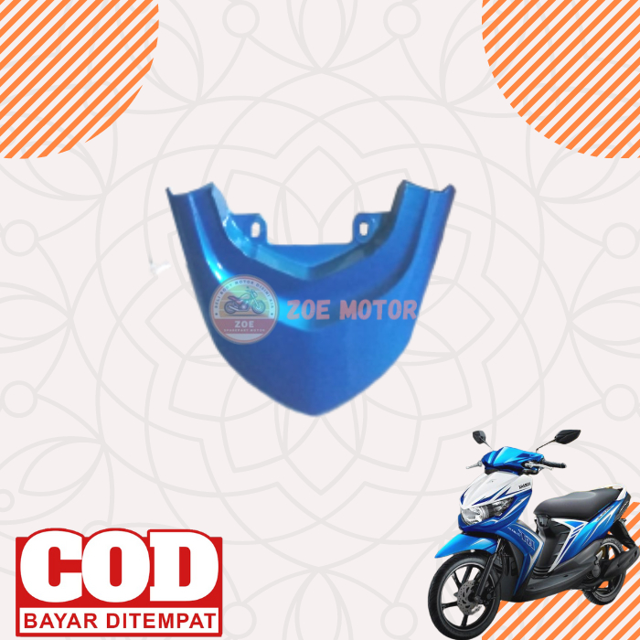 Cover Penutup Body Belakang / Pettail Yamaha Mio Soul GT 115 Tahun 2012 - 2014 Warna Biru