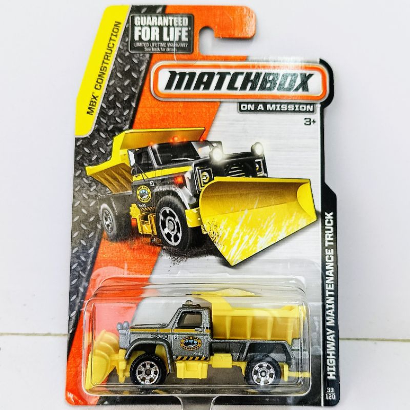 Matchbox Highway Maintenance Truck