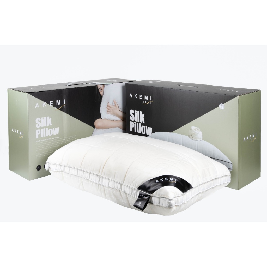 Akemi Luxe Silk Pillow