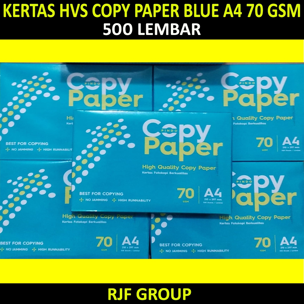 

KERTAS HVS COPY PAPER BLUE A4 70 gsm 500 LEMBAR