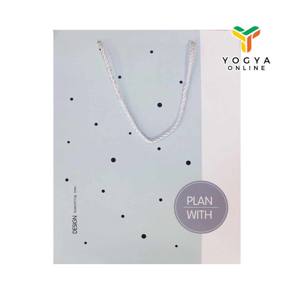 

Lkm Paper Bag Plan With Blue White Ukuran L