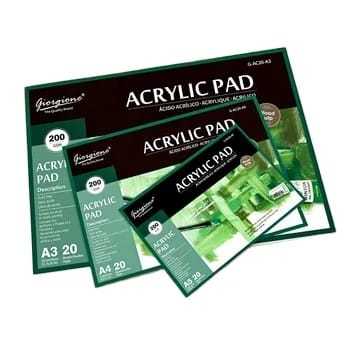 

giorgione acrylic pad/buku gambar cat akrilik G-AC20