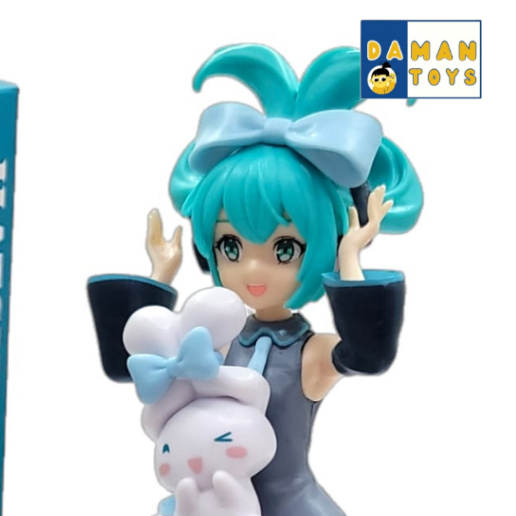 QH Figure Hatsune Miku x Cinnamonroll Vocaloid Anime Pajangan Koleksi