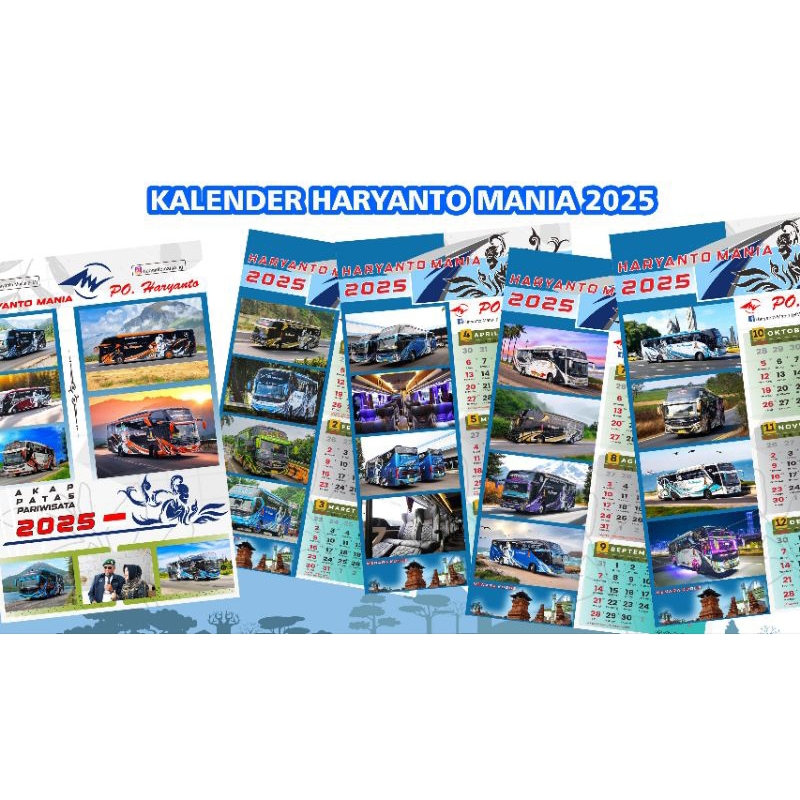 

KALENDER RESMI HARYANTO MANIA 2025 DINDING