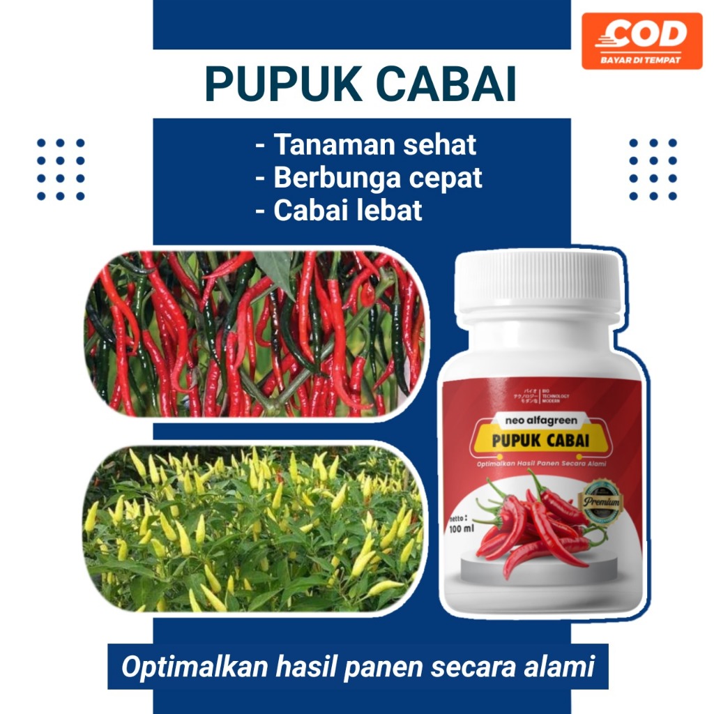 Pupuk Perangsang Cabai  Pupuk Organik untuk Cabe    Pupuk Pelebat Cabe  Pupuk Mengatasi Rontok Cabe