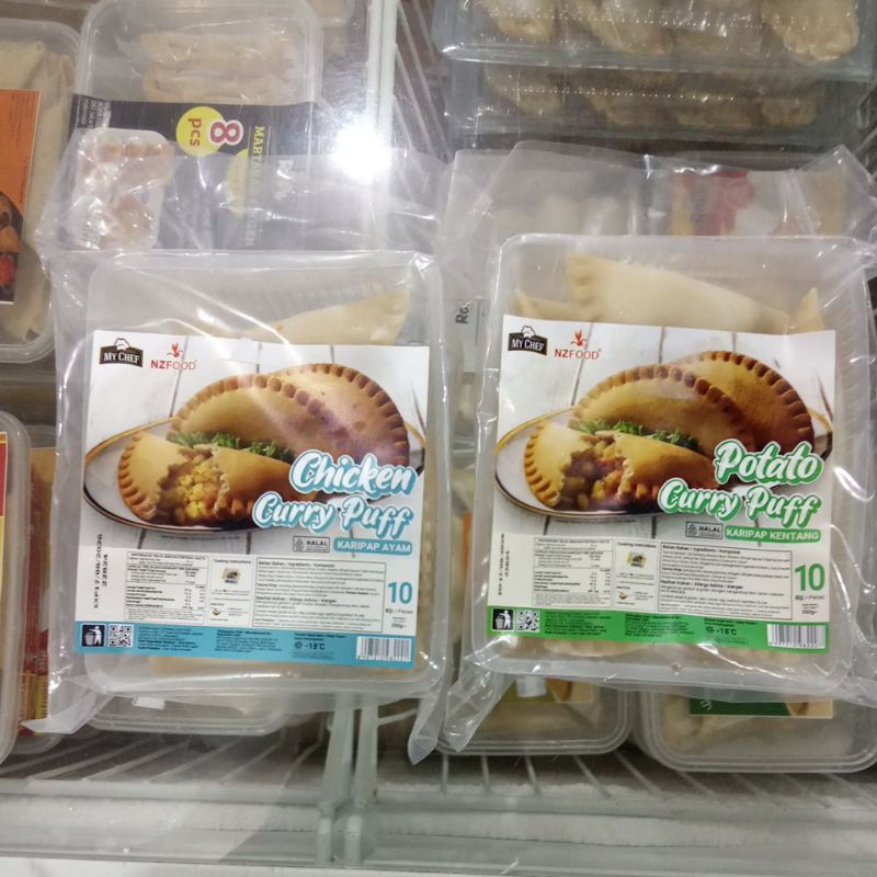 

Pastel varian Chicken, Potato Curry Puff isi 10pcs
