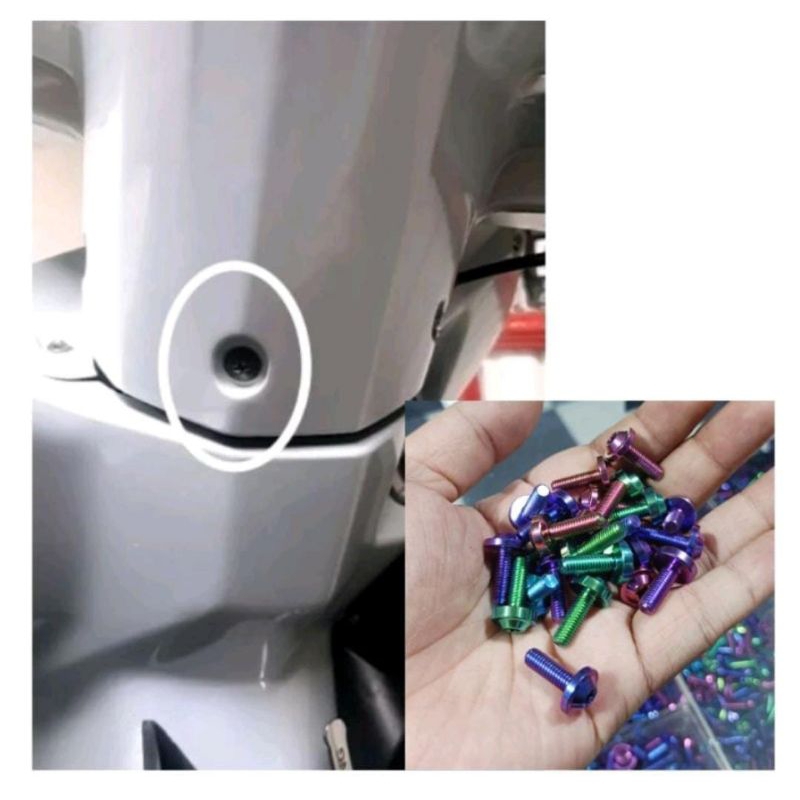 Baut Batok Vario Scopy Titanium
