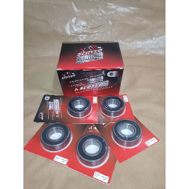 [10pcs] Lahar/Bearing 6004 2RS Scoyco
