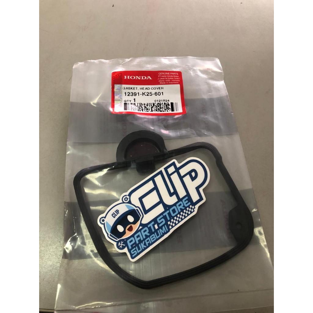 GASKET HEAD COVER BEAT ESP PAKING KARET BEAT ESP TUTUP HED BEAT ESP KARET TUTUP KLEP BEAT ESP 12391K