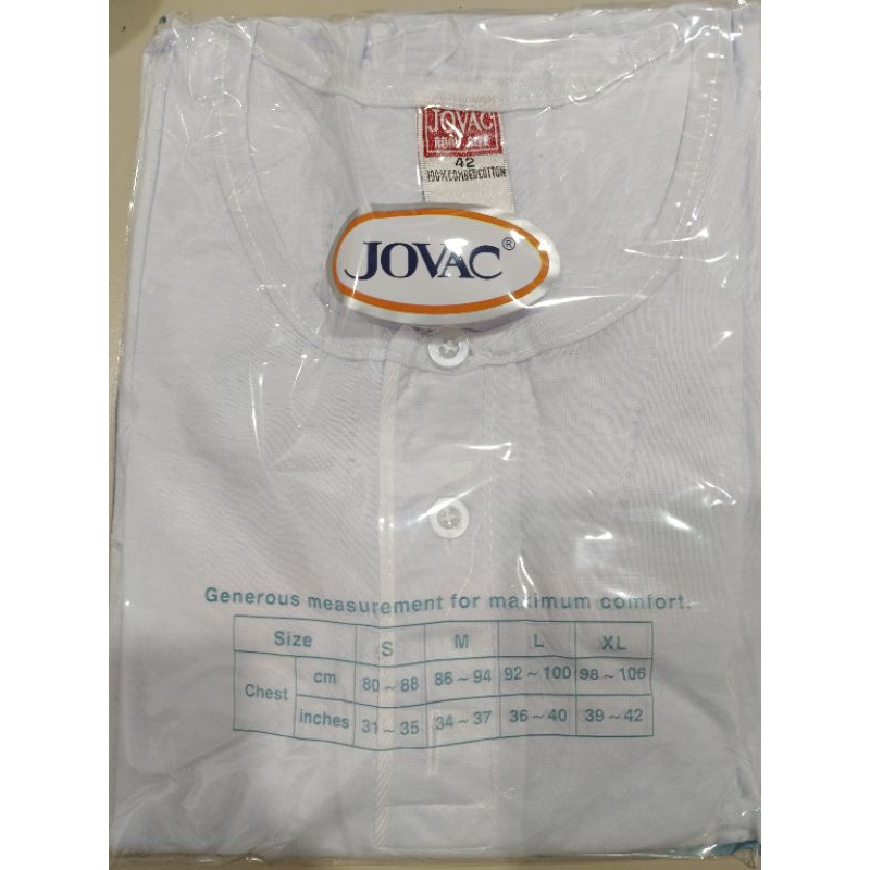 JHJ Oblong Jovac Pria Kancing