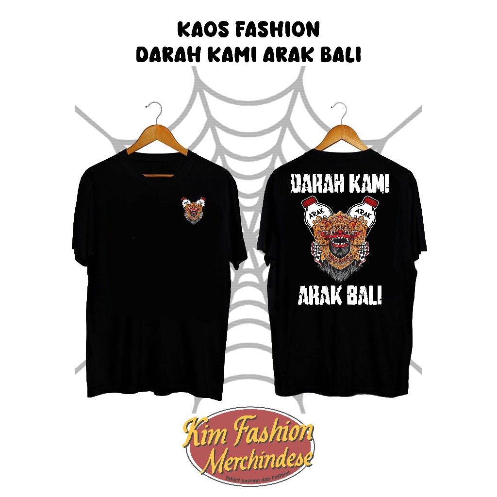 ARBAL - KAOS MINUMAN KHAS BALI - BARONG BALI LEAK - KAOS DISTRO - KAOS FASHION MINUMAN - DARAH KAMI 