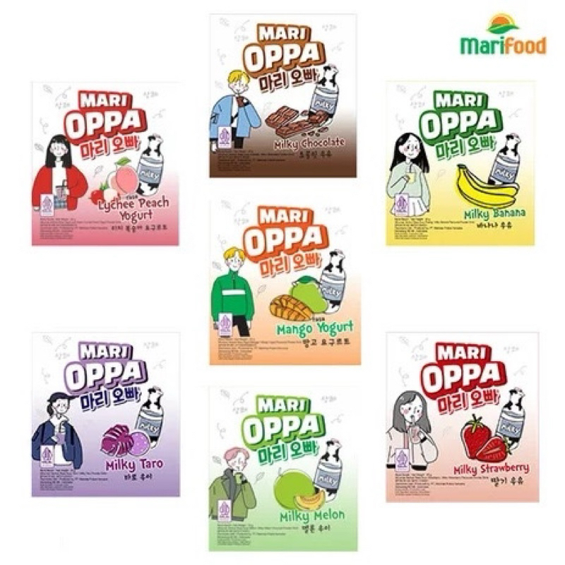 

Mari Oppa Minuman Serbuk 1 Renceng 12 Sachet