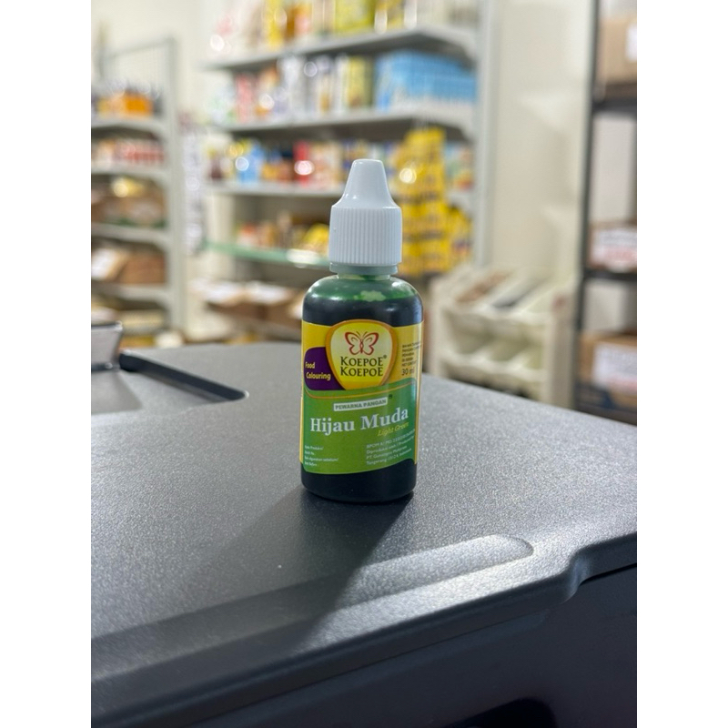 

Koepoe Koepoe pewarna makanan water base hijau muda 30ML