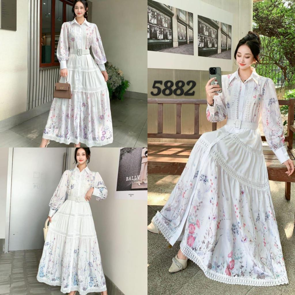 GAMIS KATUN RANTING BUNGA SAKURA