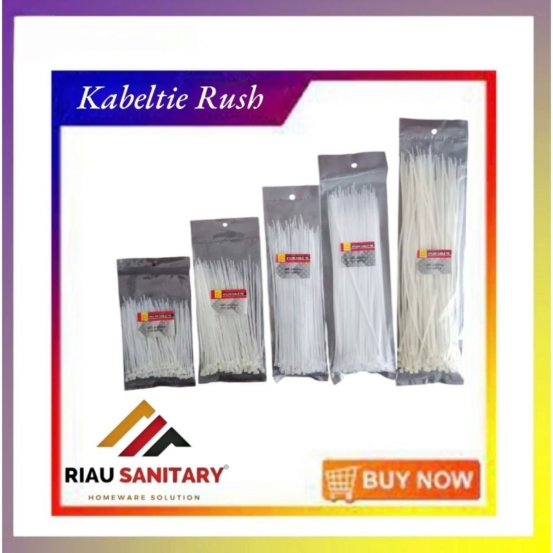 

kabel ties warna white/kabel ties warna black ukuran 100/150/200/250/300