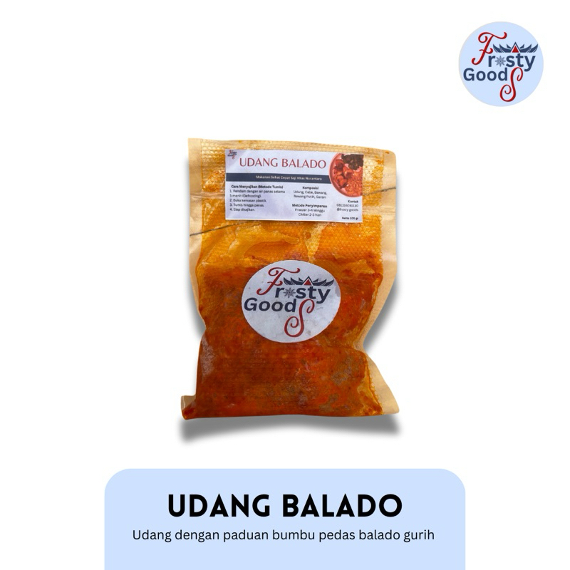 

Meal Prep "Udang Balado" Frozen Food