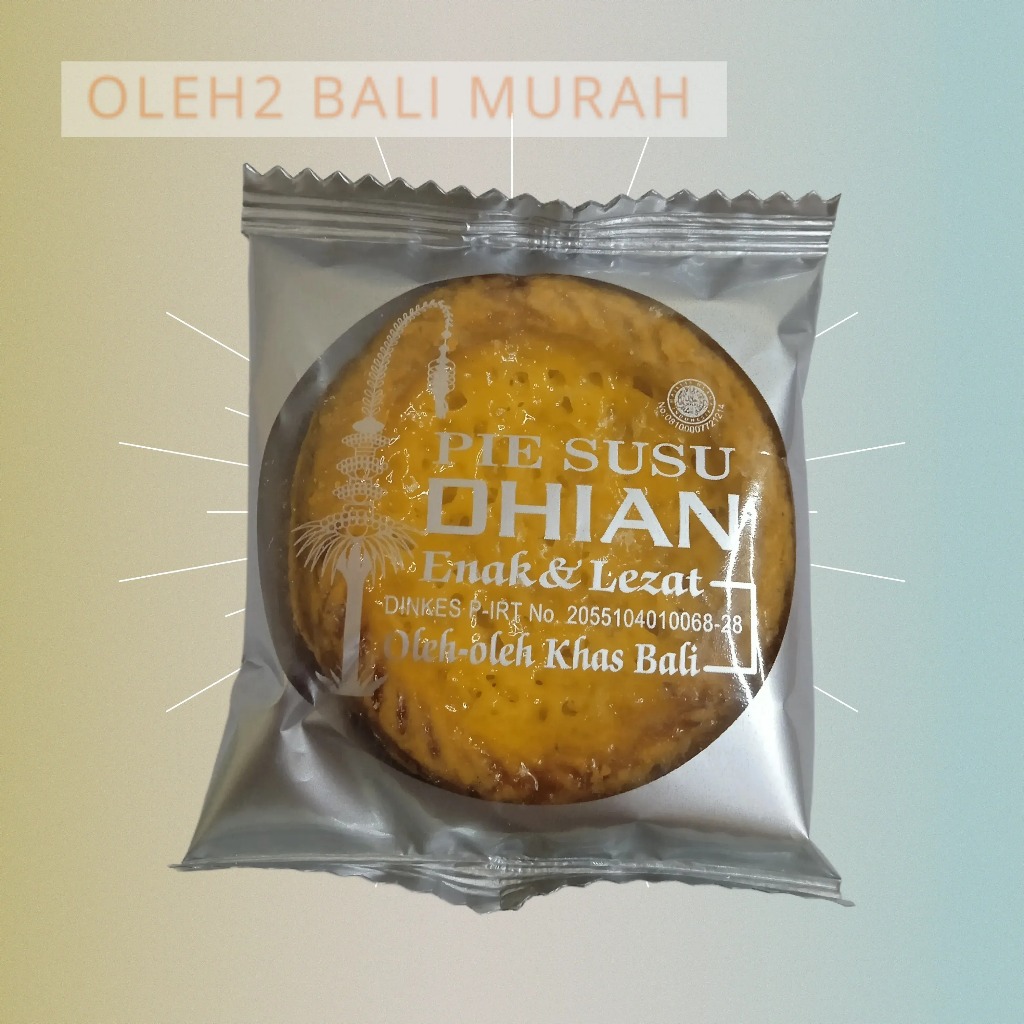 

Pie Susu Dhian Khas Bali isi 10 pcs Original - Keju - Mix Rasa