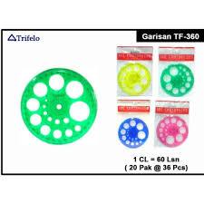 

Trifelo Protractor Busur Mika 360/12 TF-360