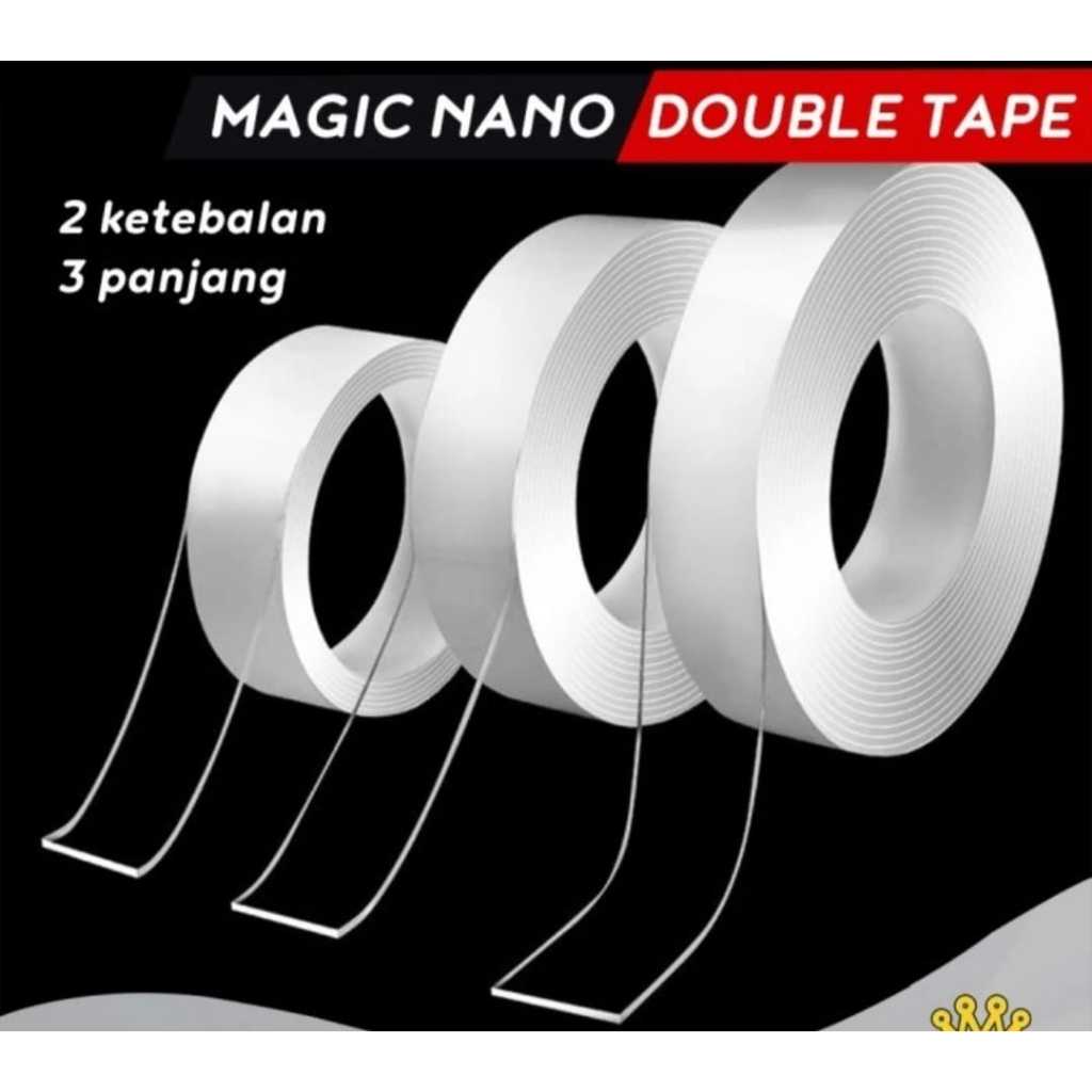 NS88 Nano tape double tape bening transparan tape nano