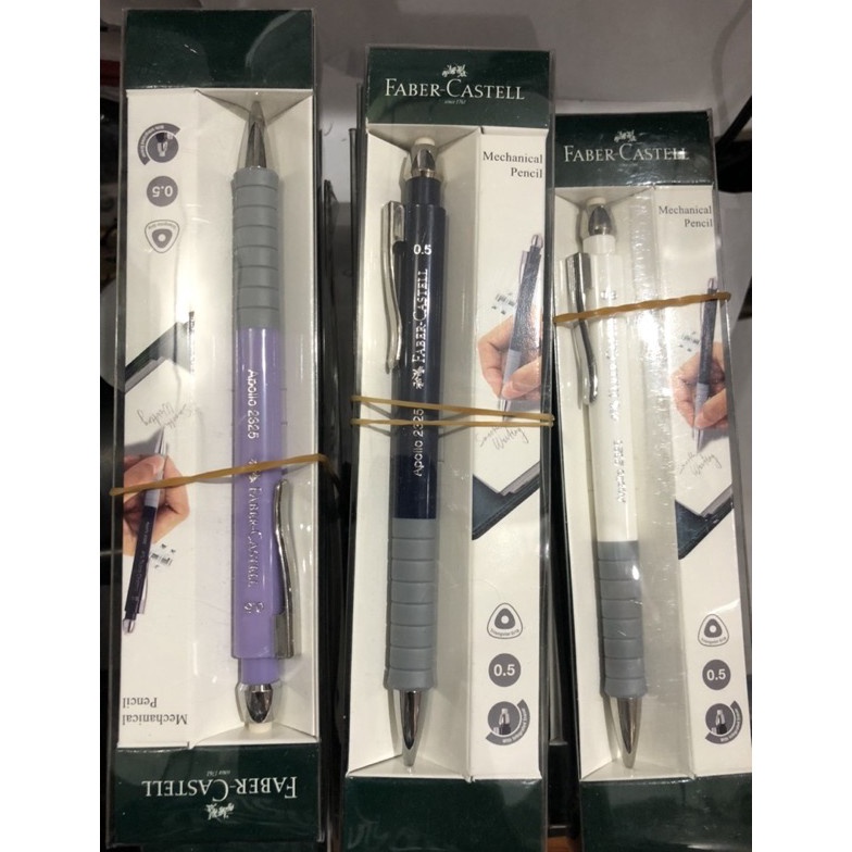 

KODE Q52B pensil mekanik faber castell apollo penghapus twist roll ukuran 5