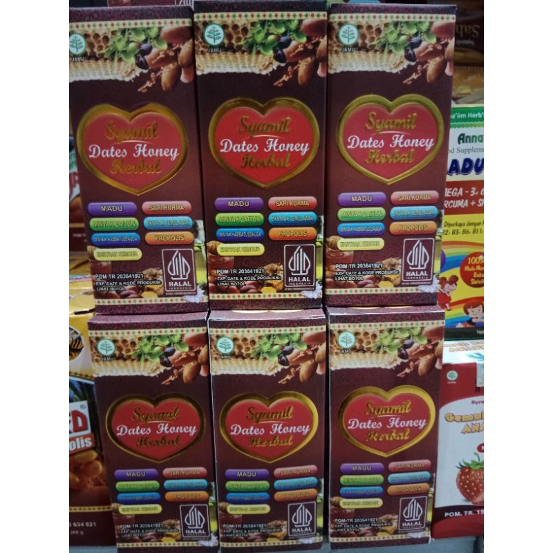

Madu Syamil Dates Honey Herbal Original