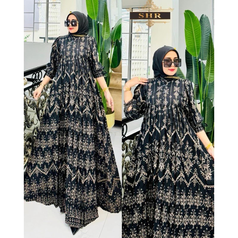 SHR TERBARU “ NEW GAMIS KATUN BORDIR