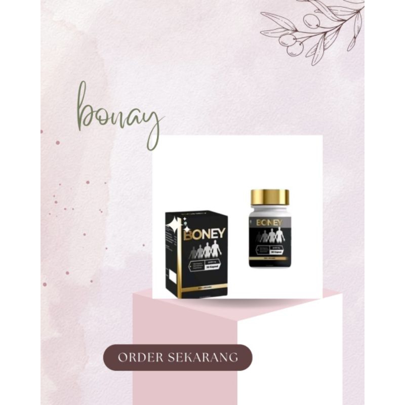 Dr O - Boney/Kapsul Peninggi Herbal/Bantu Naik 5-15 Cm