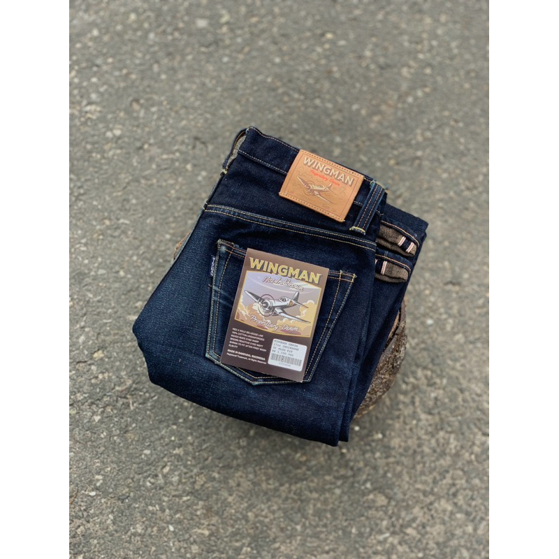 wingman denim indibrown 17Oz