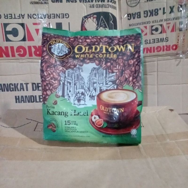 

OLDTOWN white Coffee hazelnut ori malaysia