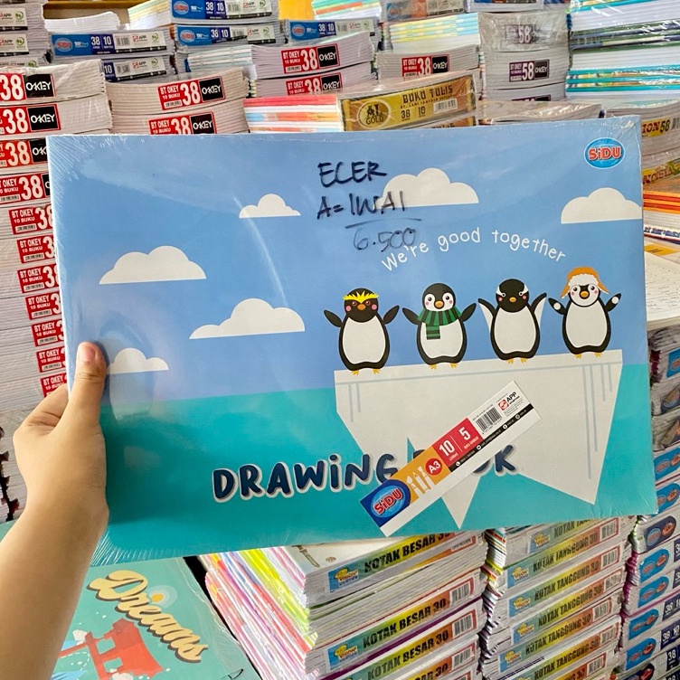 

KODE A78G 5 BUKU BUKU GAMBAR A3 SIDU SINAR DUNIA PACK