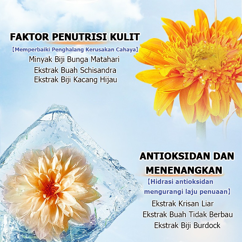 ByuSa Sunscreen spray Physical sunscreen Sunscreen wajah Sunscreen spray spf 50 pa ++++ 80ml